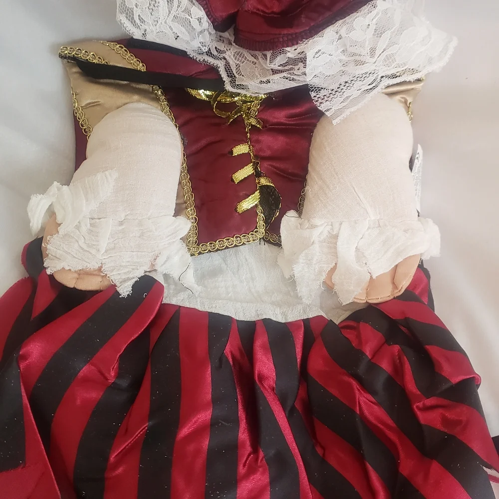 Rubie's Pirate Dog Costume - Red and White